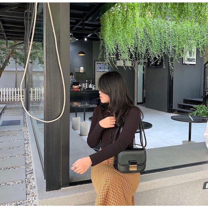 Auth - Túi đeo chéo nắp gập CNKe!th