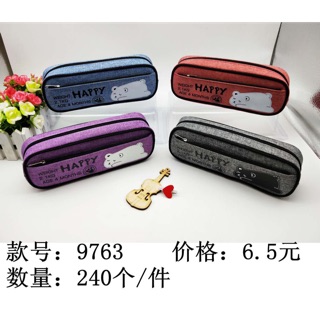 VÍ VẢI 9763 HÌNH GẤU -Chất cực đẹp , bền , dành cho học sinh nam và nữ .