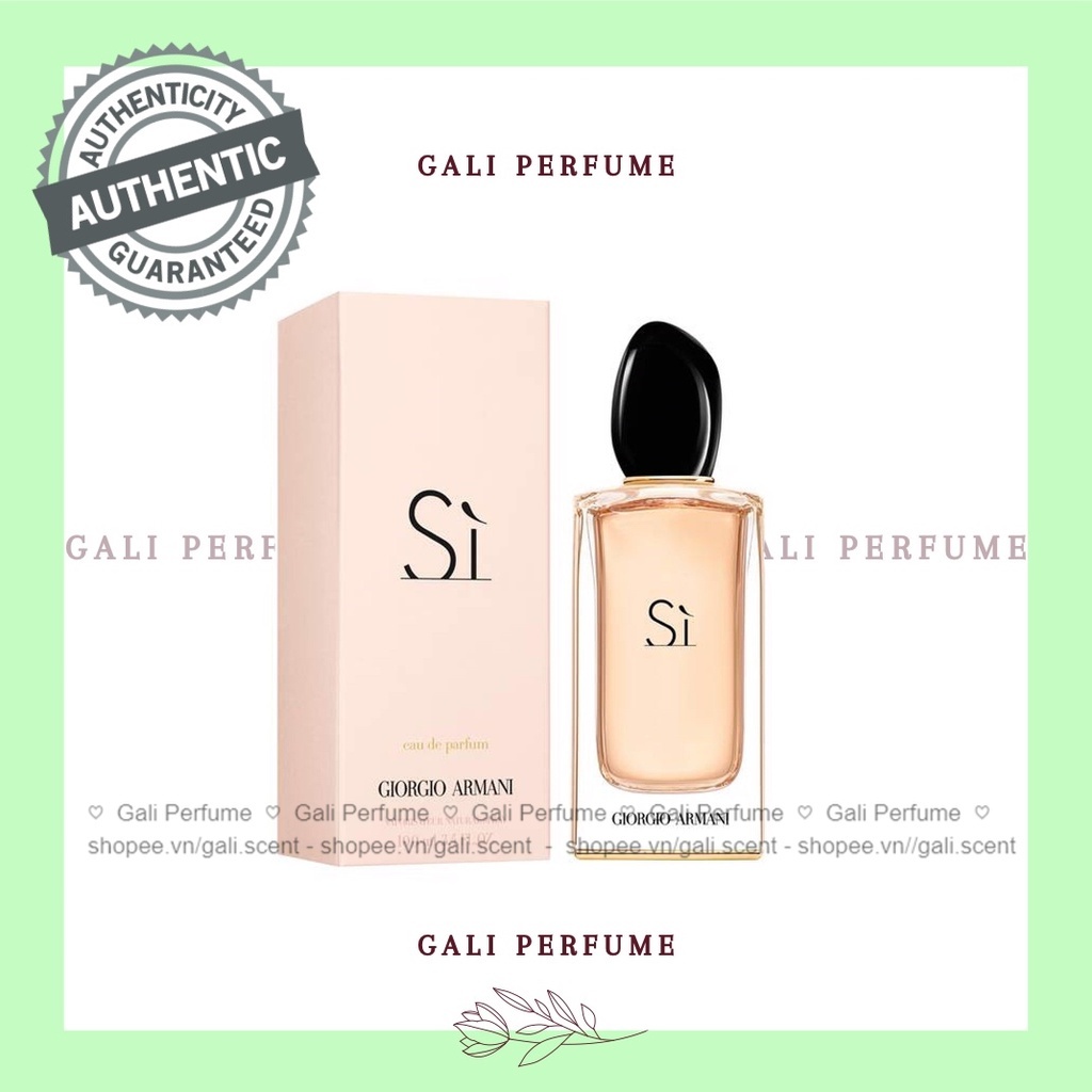 Nước hoa dùng thử Giorgio Armani Sì Eau De Parfum 5ml/10ml