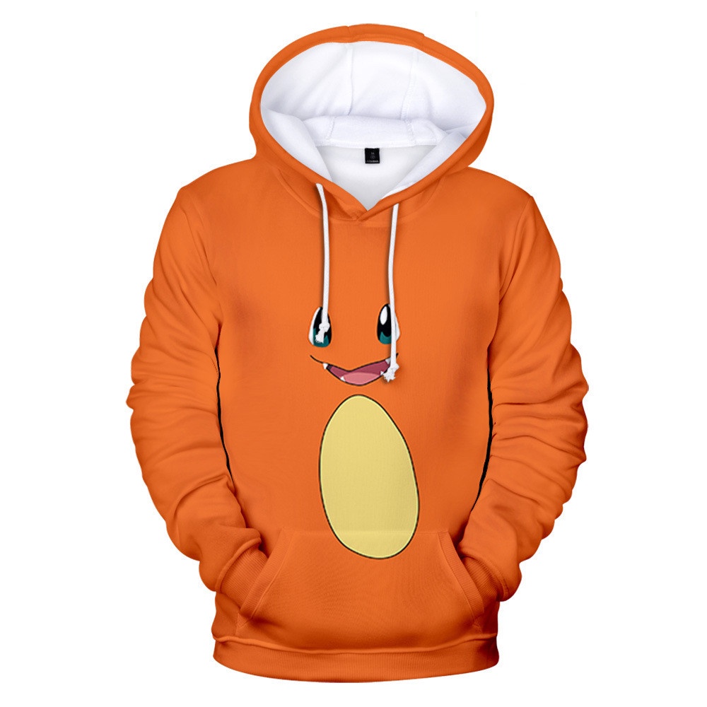 Áo Khoác Hoodie Pokemon Pikachu Eevee Charmander Squirtle Bulbasaur Hóa Trang Cho Bé Trai / Bé Gái
