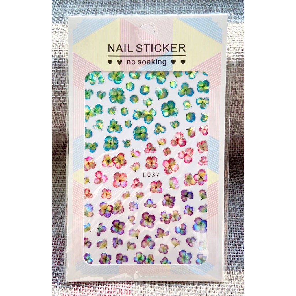 Hình dán móng tay L037