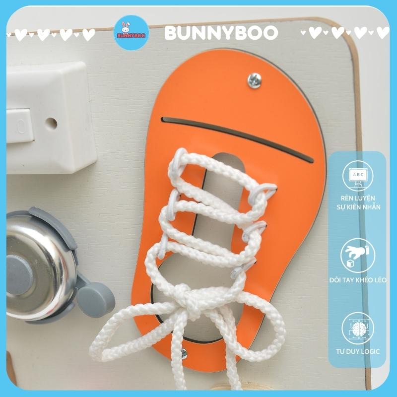Busy board bảng bận rộn BUNNYBOO Đồ chơi giáo dục thông minh phát triển tư duy kĩ năng tăng khả năng tập trung cho bé
