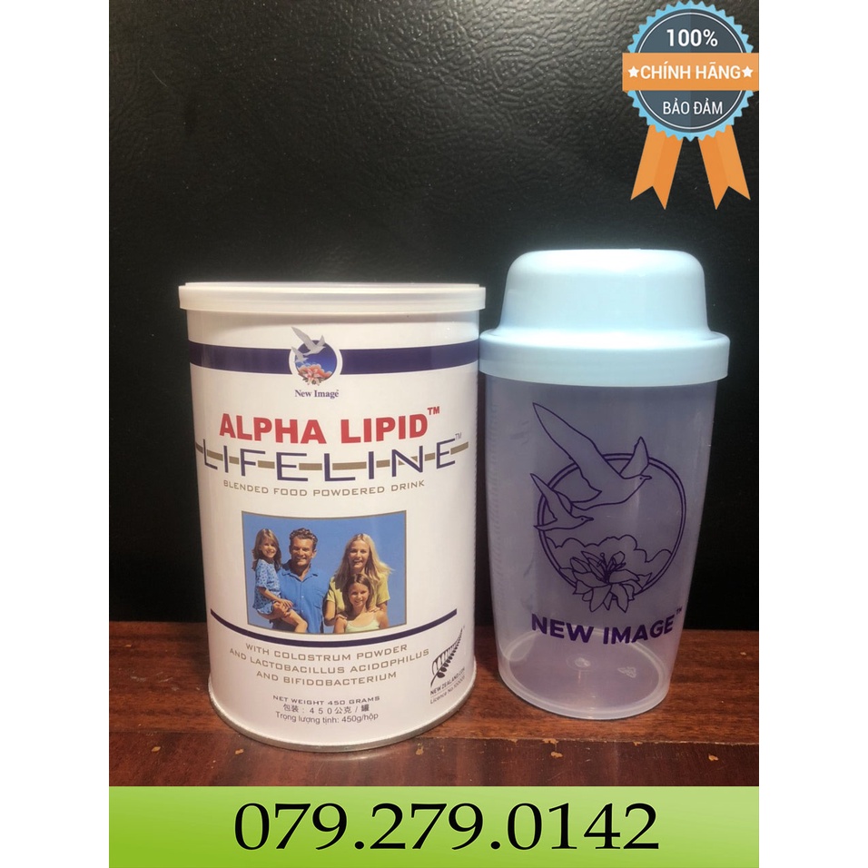 (HÀNG NGUYÊN MÃ) Combo Sữa Non (450g) + Bình Lắc Alpha Lipid Chính Hãng New Zealand  ( 1 Sữa + 1 bình lắc)