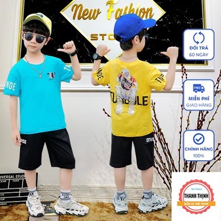 Set Bộ Đồ Cho Bé Trai Mùa Hè THANH THỊNH Size 18-45kg Mẫu ACE.