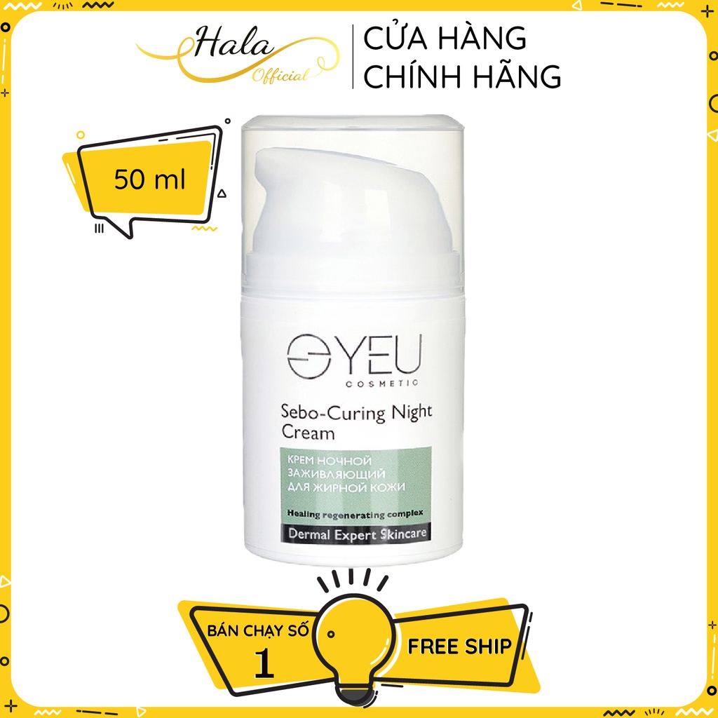 Kem dưỡng da ban đêm Sebo-Curing Night Cream 50ml – Dành cho da dầu, da hỗn hợp