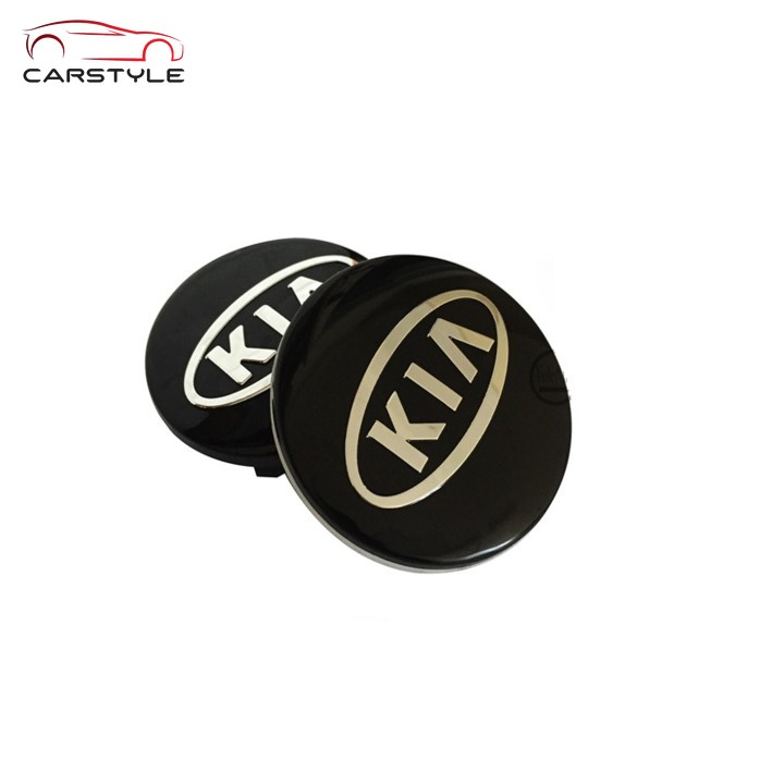 Biểu tượng Logo xe Kia chụp mâm, vành, bánh xe ô tô kích thước 58mm/ Mã sản phẩm KIA-58 Cerato K3 Seltos Morning Optima Sendona Sorento