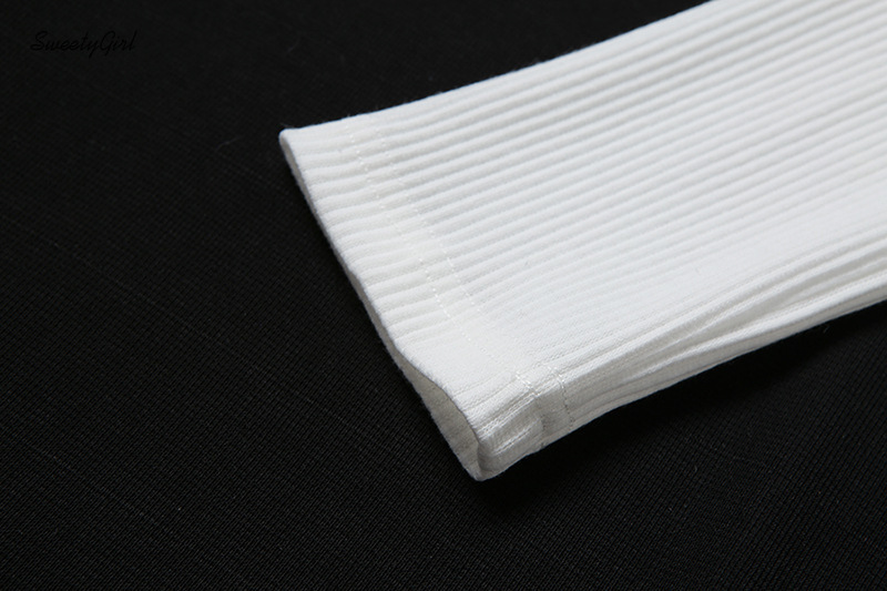 Áo Croptop Tay Dài Cổ Chữ V Thời Trang Quyến Rũ Dành Cho Nữ