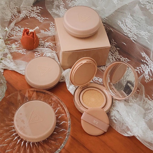 Phấn Nước 3CE Glow Cushion SPF50+ (Kèm Lõi)