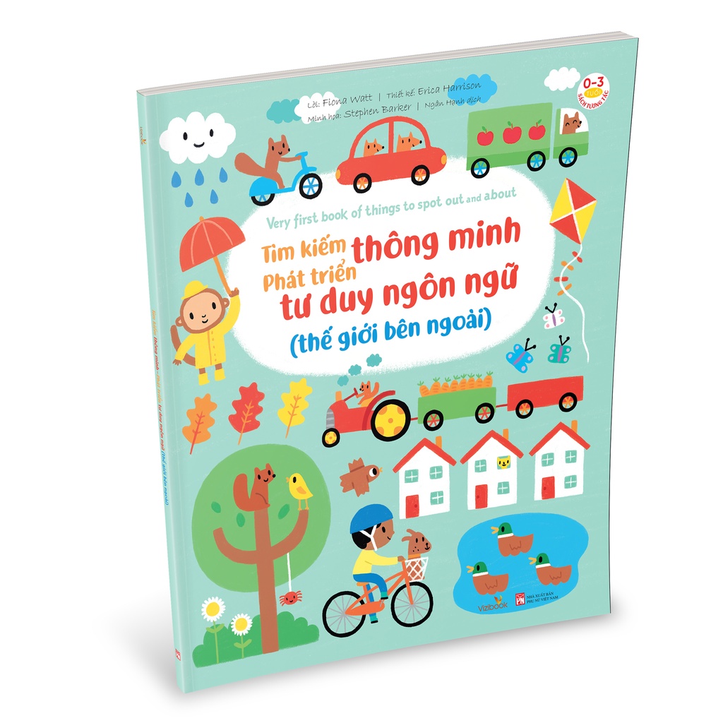 Sách - Tìm kiếm thông minh - Phát triển tư duy ngôn ngữ - Fiona Watt