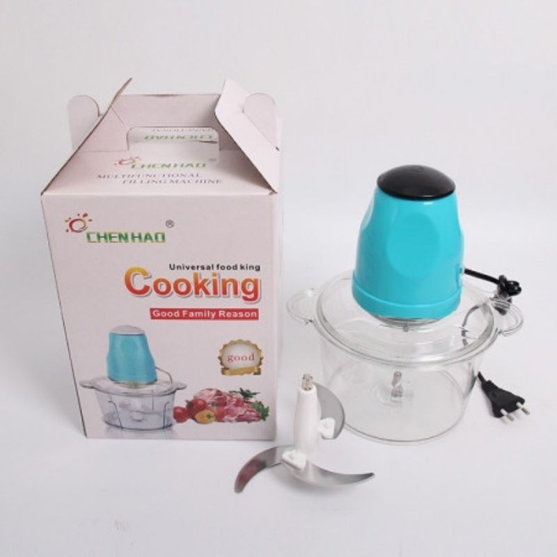 Máy xay thịt cối nhựa 2000ml ( hiệu CHEN HAO )