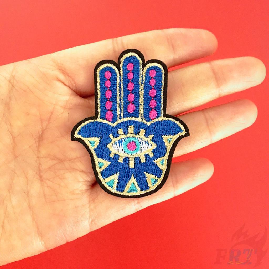 Sticker ủi thêu hình mắt độc đáo