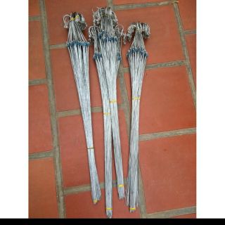 Móc kẽm 3 đầu treo chậu lan dài 70cm