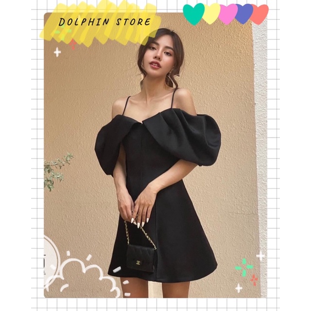BIGSIZE Đầm trễ vai bigsize