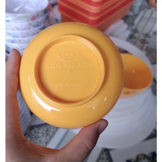 🍛Set 10 Chén CƠM Nhựa Dẻo, HOA CÚC, Dày, Chắc (Rộng 11cm)
