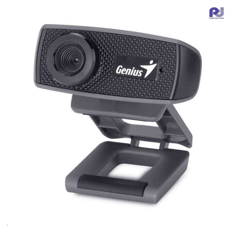 Webcam kẹp có mic màu đen Genius Facecam 1000X V2 HD (720P) Chính hãng. VI TÍNH QUỐC DUY