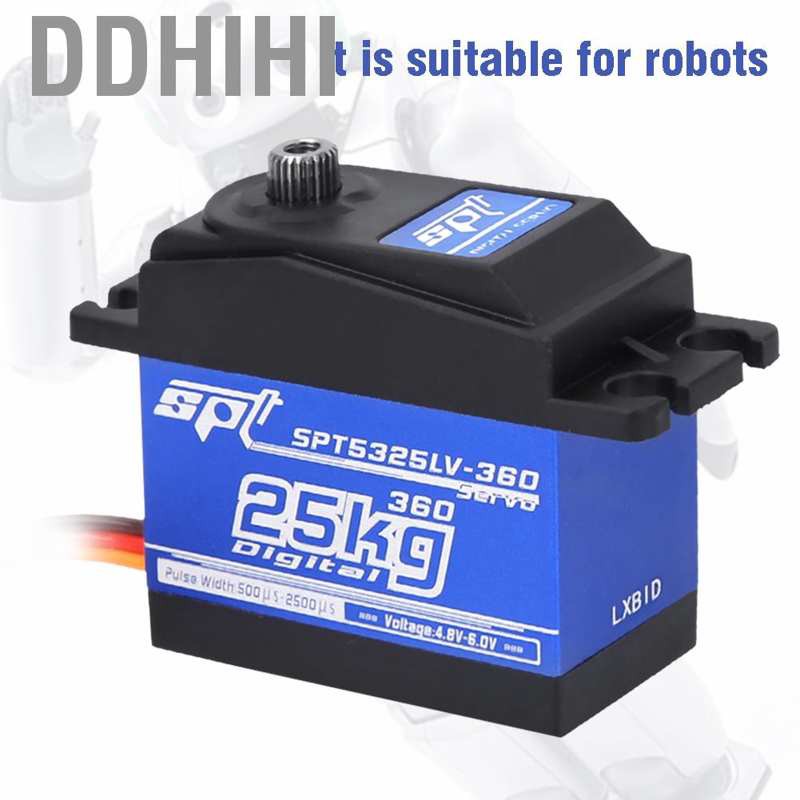 RC Động Cơ Servo 360 Độ Spt5325Lv-360 25kg Cho Robot Điều Khiển Từ Xa