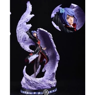 Hàng chất lượng cao, mô hình đồ chơi akatsuki konan 40cm, mô hình trưng bày, mô hình naruto