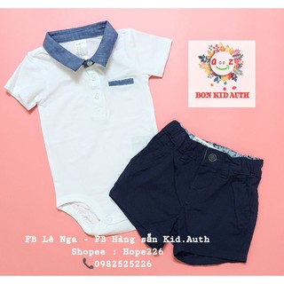 [T.LÝ XẢ] Bodychip HM H&M US hãng ship thiếu tag giấy, đủ tag vải sz 4-6m