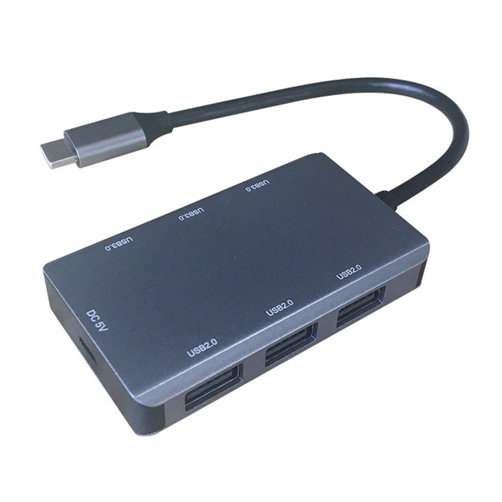 Bộ Chia 6 Cổng Usb2.0 / 3.0 Tốc Độ Cao | BigBuy360 - bigbuy360.vn