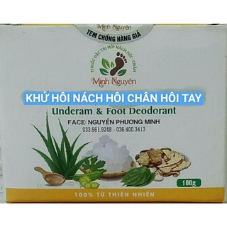 Thảo mộc thiên nhiên khử mùi hôi nách, hôi chân,hôi tay.