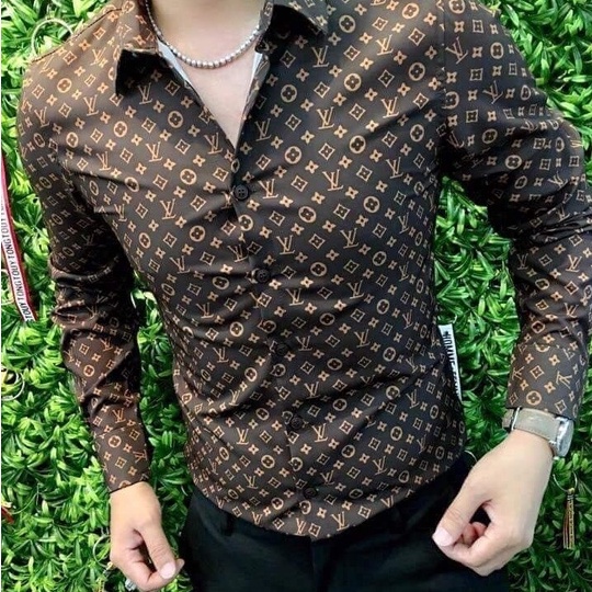 Sơ mi lụa trơn mịn không nhăn không phai không xù