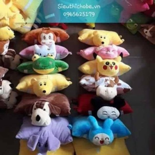 Combo 5 gối 1 đầu đi xe máy