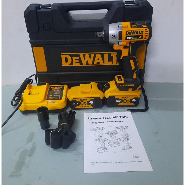 Máy siết bulong DEWALT DCF887 20V Không chổi than, máy khỏe thời gian sử dụng pin 3-4 tiếng liên tục 5.0