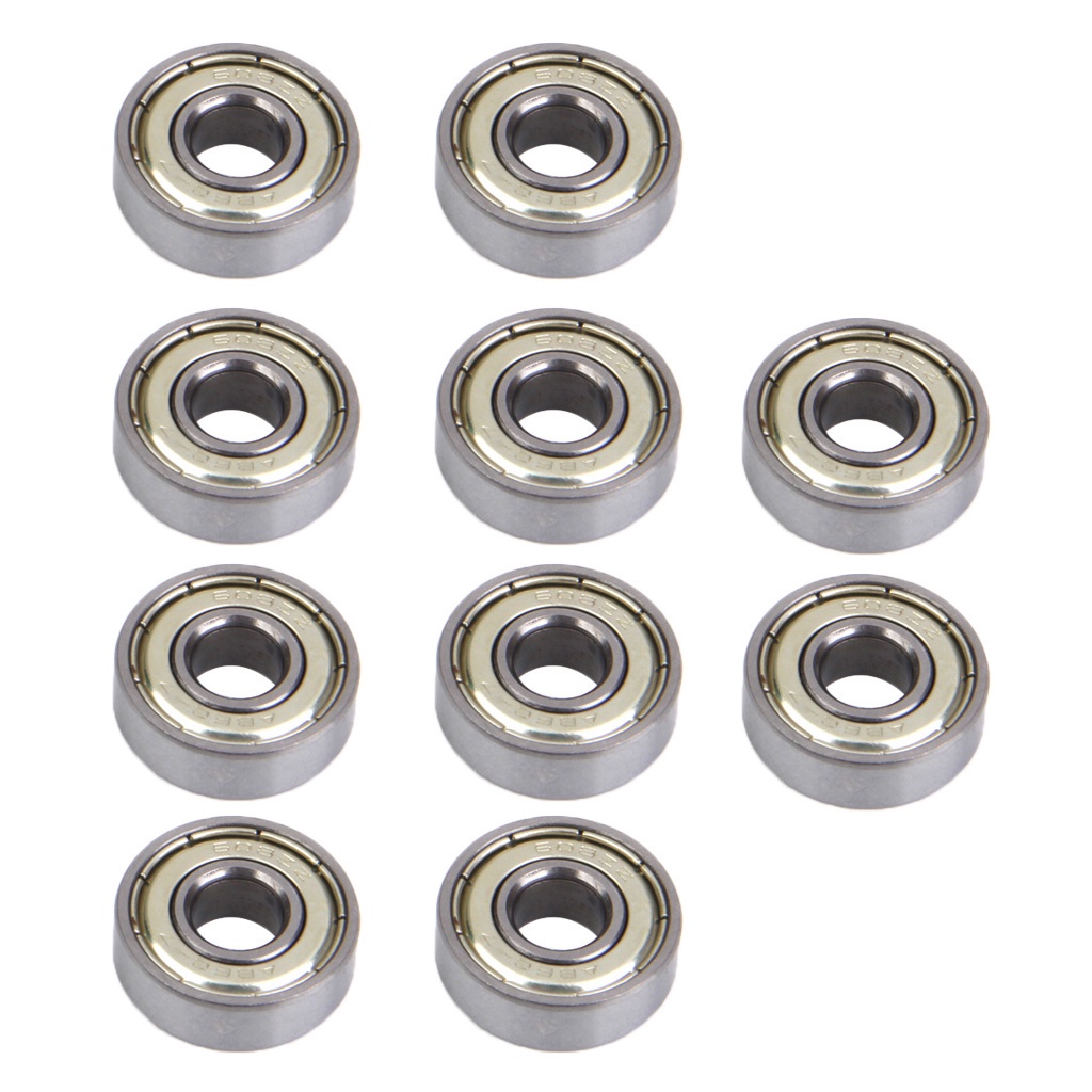 BolehDeals 10 Pieces Pro 608 zz (ABEC-7) Roller Skate Bearing , Skateboard Scooters