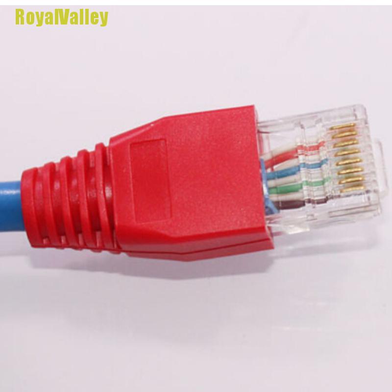 Bộ 50 Đầu Nối Dây Cáp Mạng Ethernet Rj45 Sf5 Yym