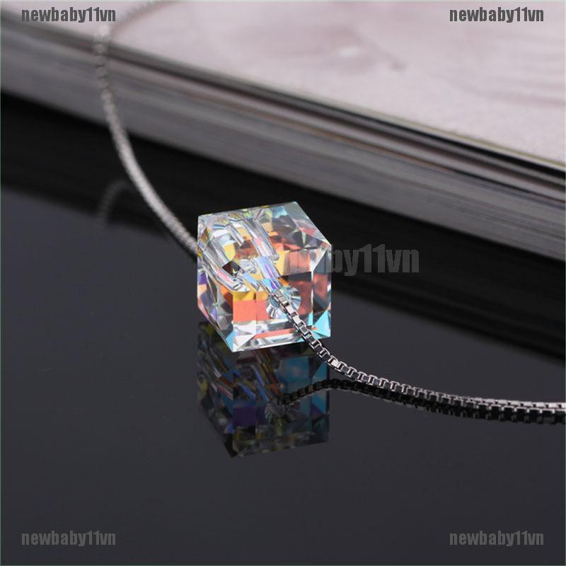 Vòng cổ Mặt Khối Pha Lê Ma Thuật Thời Trang Cho Nữ