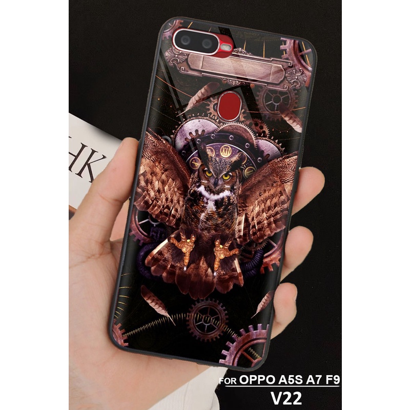 ỐP LƯNG 3D HÌNH RỒNG VÀNG -NGỰA - SÓI ĐẲNG CẤP OPPO A5S, A7, F9