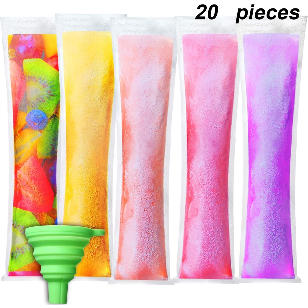 Bộ 20 Túi Làm Kem Que Dùng Một Lần Tiện Dụng