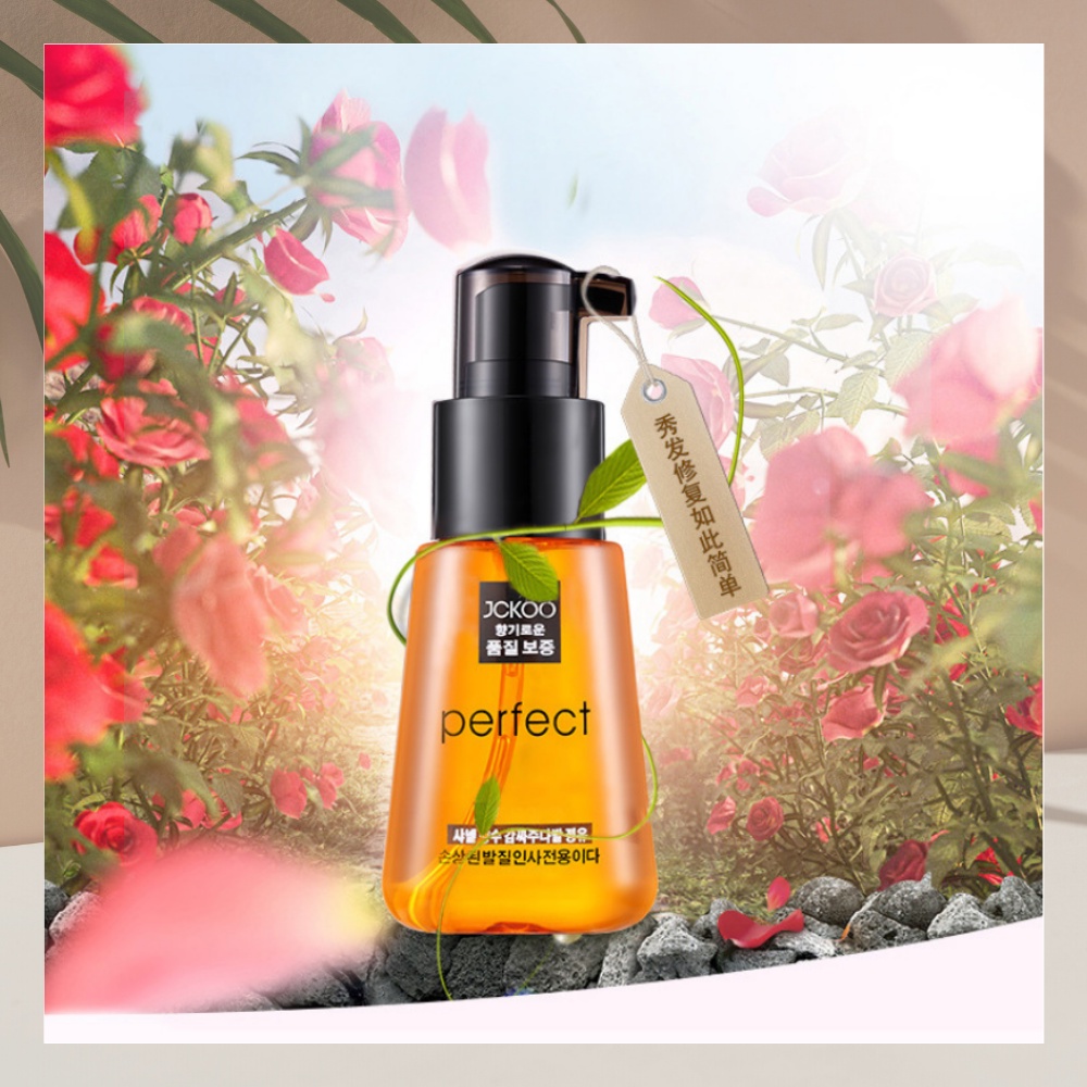 Tinh Dầu Dưỡng Tóc JCKOO Phục Hồi Hư Tổn Tóc Uốn Nhuộm Ép 70ml