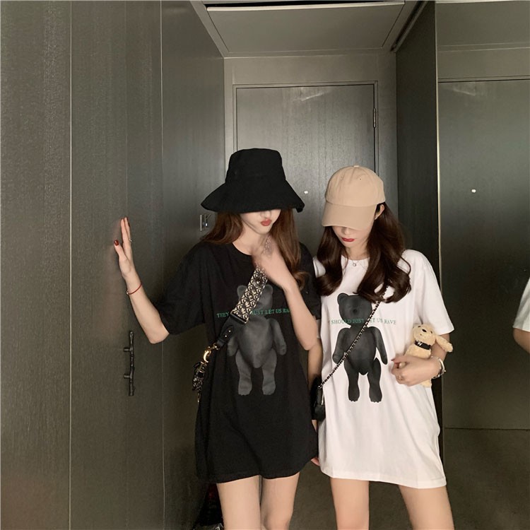 Áo phông gấu Berrick💖FREESHIP💖áo thun nữ giá rẻ áo phông dáng rộng trẻ trung