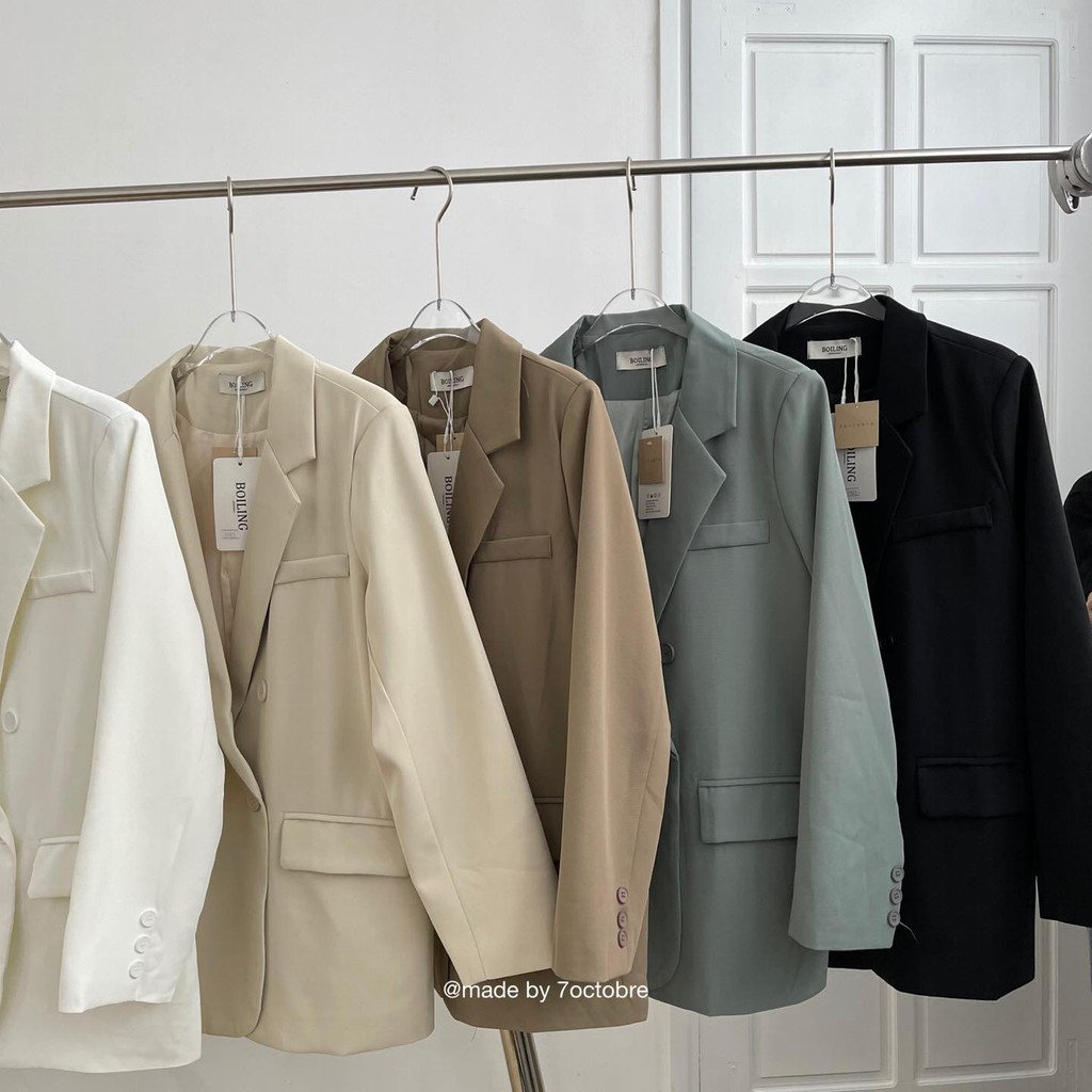 Áo khoác blazer 4 cúc nắp 007 | BigBuy360 - bigbuy360.vn