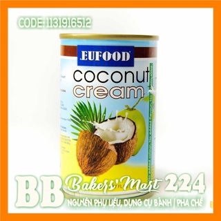 LON NHỎ 165ML - Nước cốt dừa đậm đặc Thái Lan EUFOOD