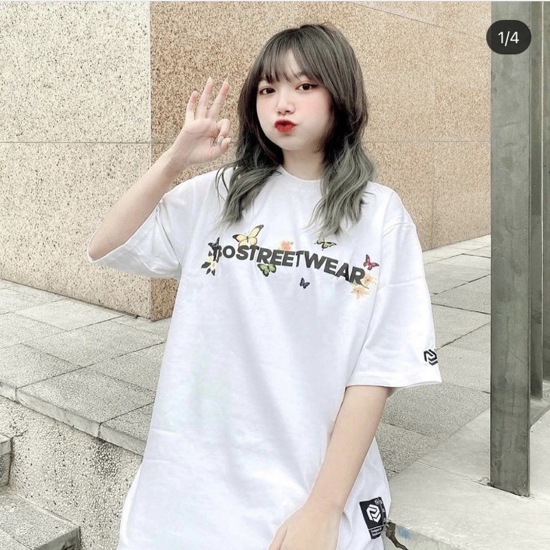 Áo thun tay lỡ Unisex BUTTERFLY TBO