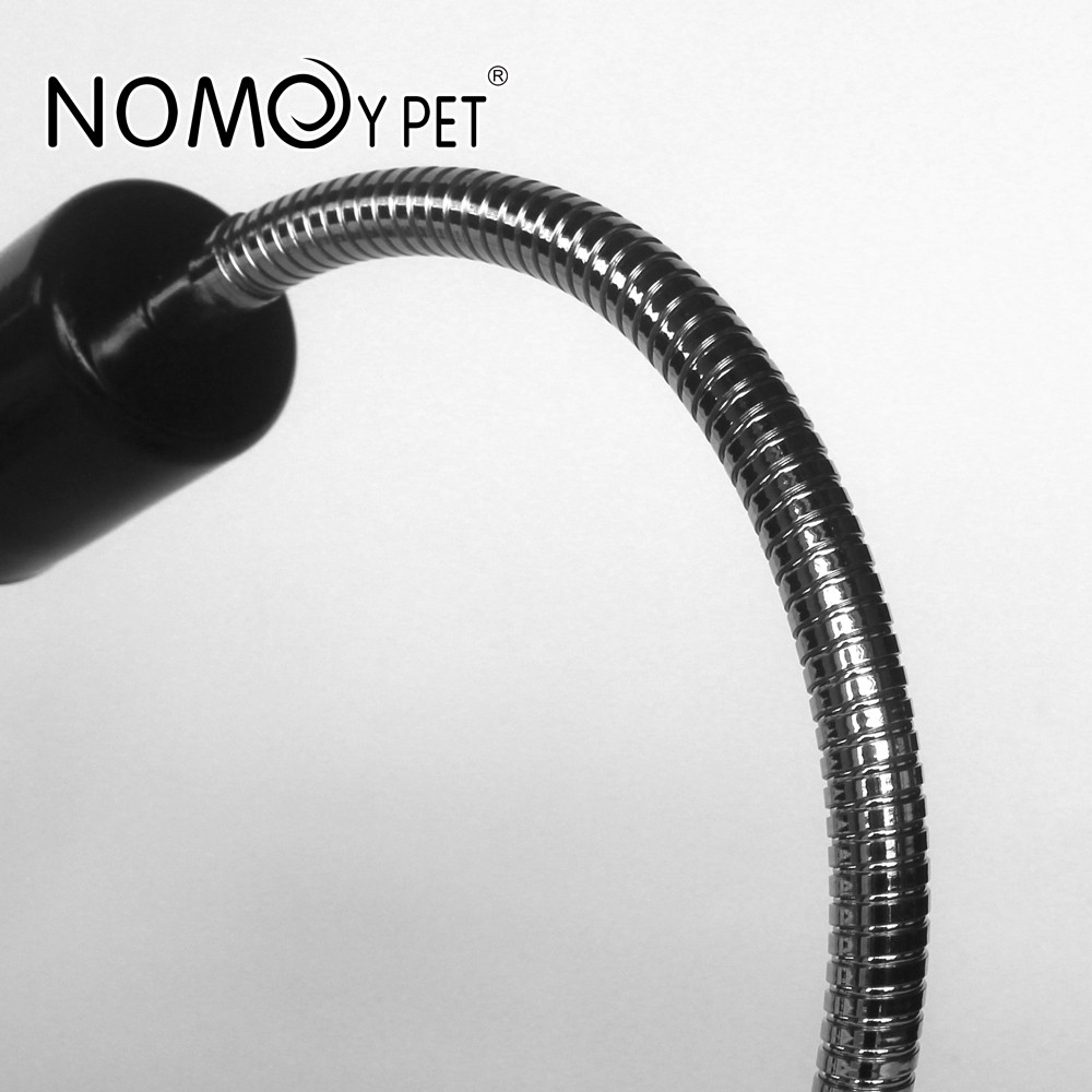 Kẹp đèn dài cho bóng đèn bò sát - Đui sứ chịu nhiệt quay 360 độ - Vietpetgarden