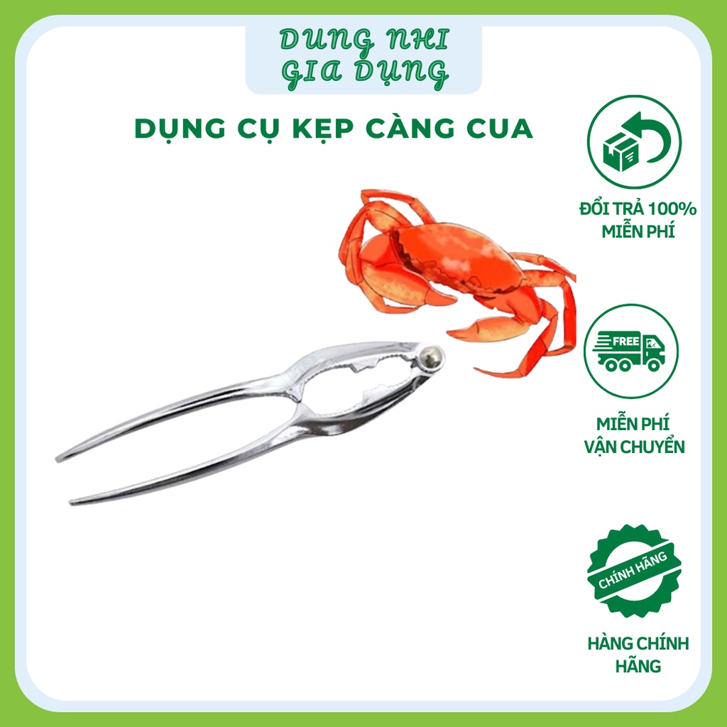 Kẹp Càng Cua Càng Ghẹ Và Các Hạt Khô Tiện Ích Đơn Giản Kẹp Cua Ghẹ Đa Năng