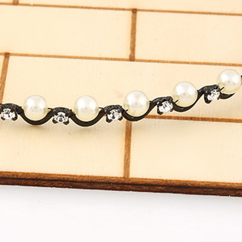 Băng Đô Đính Ngọc Trai Thời Trang Dành Cho Nữ