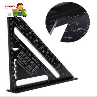 Thước ke góc vuông hợp kim nhôm 18-30cm -Thước ke vuông -Thước tam giác