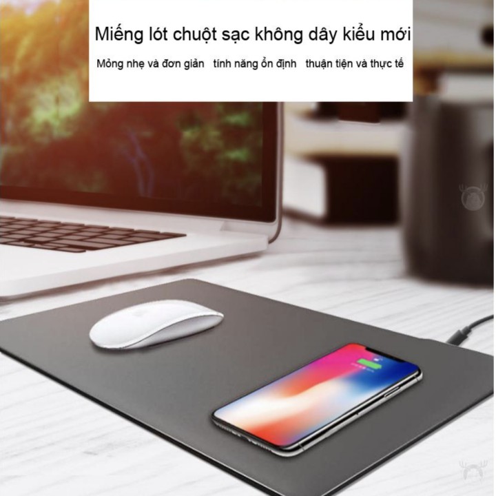 Miếng lót chuột sạc không dây kiểu mới - Best Seller Tony