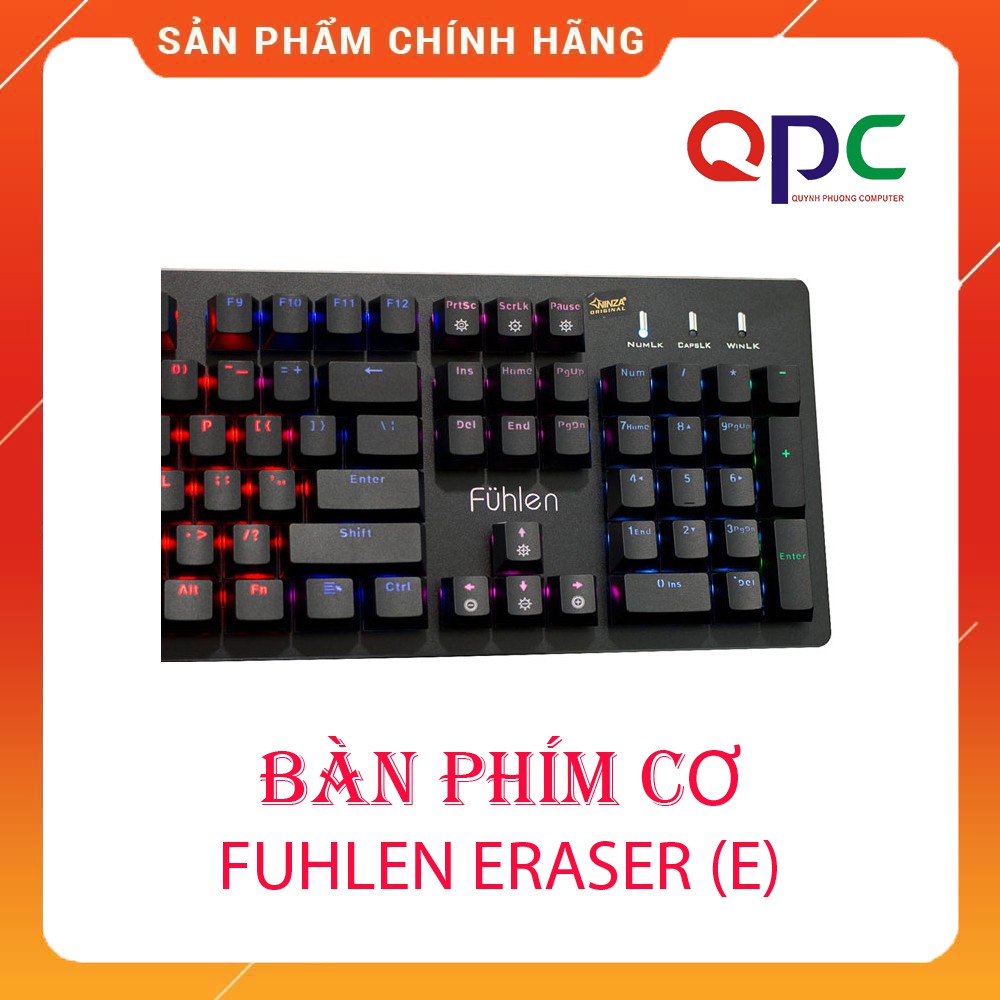 Bàn Phím Cơ Fuhlen E (Eraser) Chính hãng