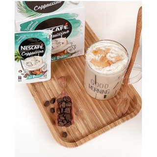 Cà phê hòa tan NESCAFÉ Cappuccino Vị Dừa (Hộp 10 gói x 20g)