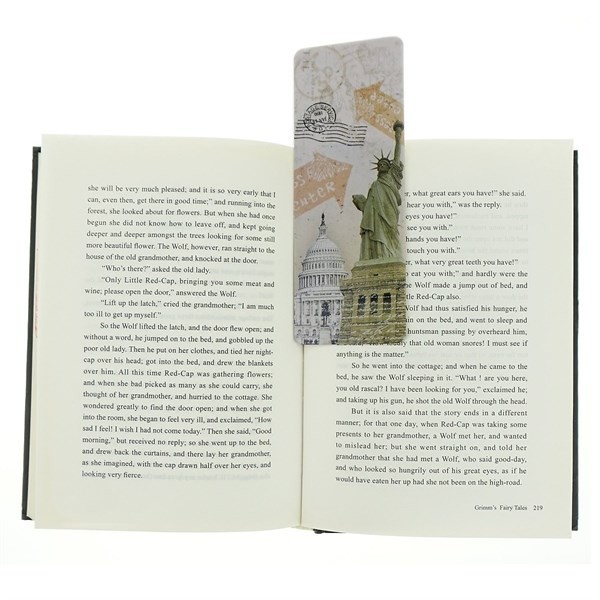 Hộp 30 Bookmark Đánh Dấu Sách Paris Tháp Eiffel Vintage Retro