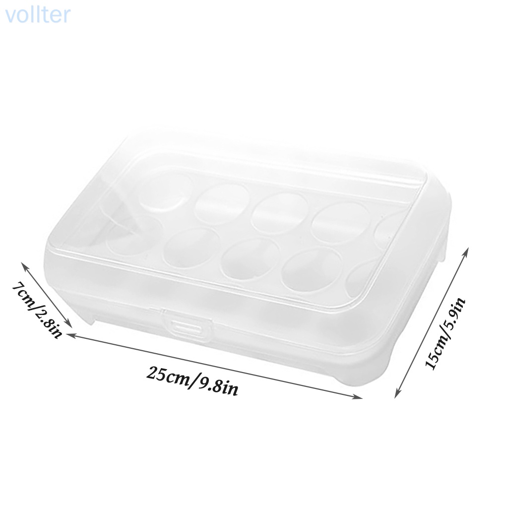 Hộp đựng trứng bằng nhựa thiết kế 15 ngăn tiện lợi