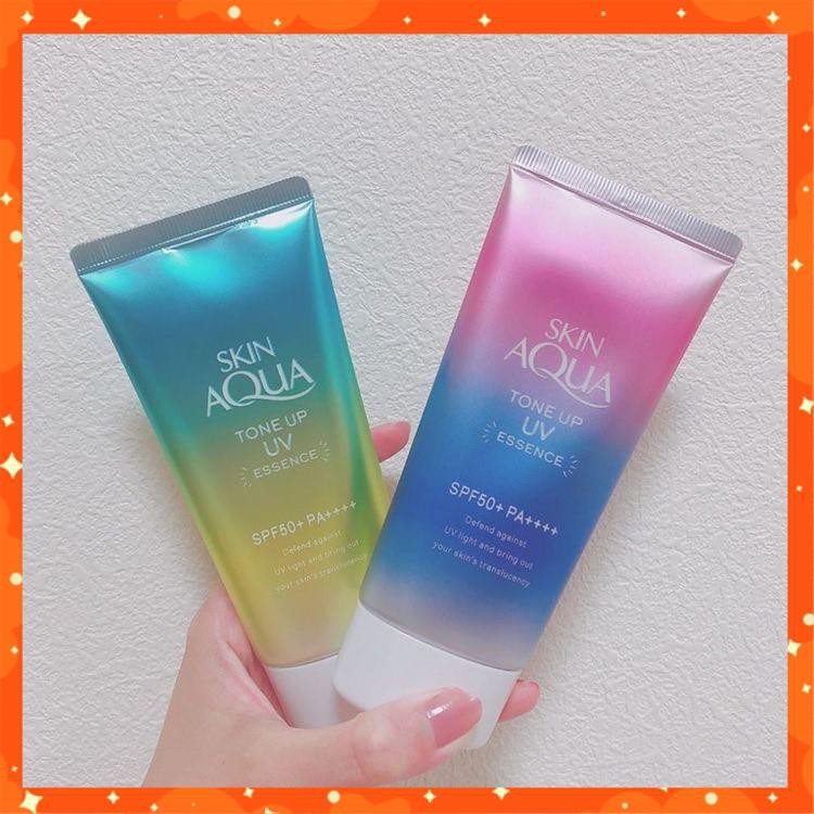 Kem Chống Nắng Nâng Tông Da Skin Aqua 80g SPF50+ PA++++ [ NỘI ĐỊA NHẬT ]