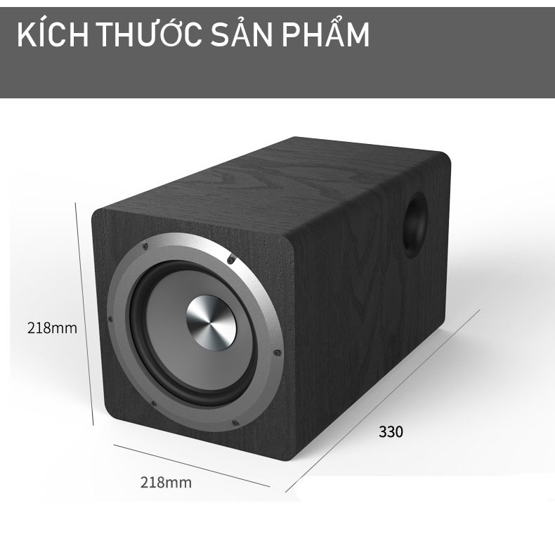Loa siêu trầm điện subwoofer 100w Ibass