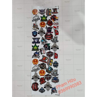 43 Tem logo sticker Đảng ,team Club đang hót