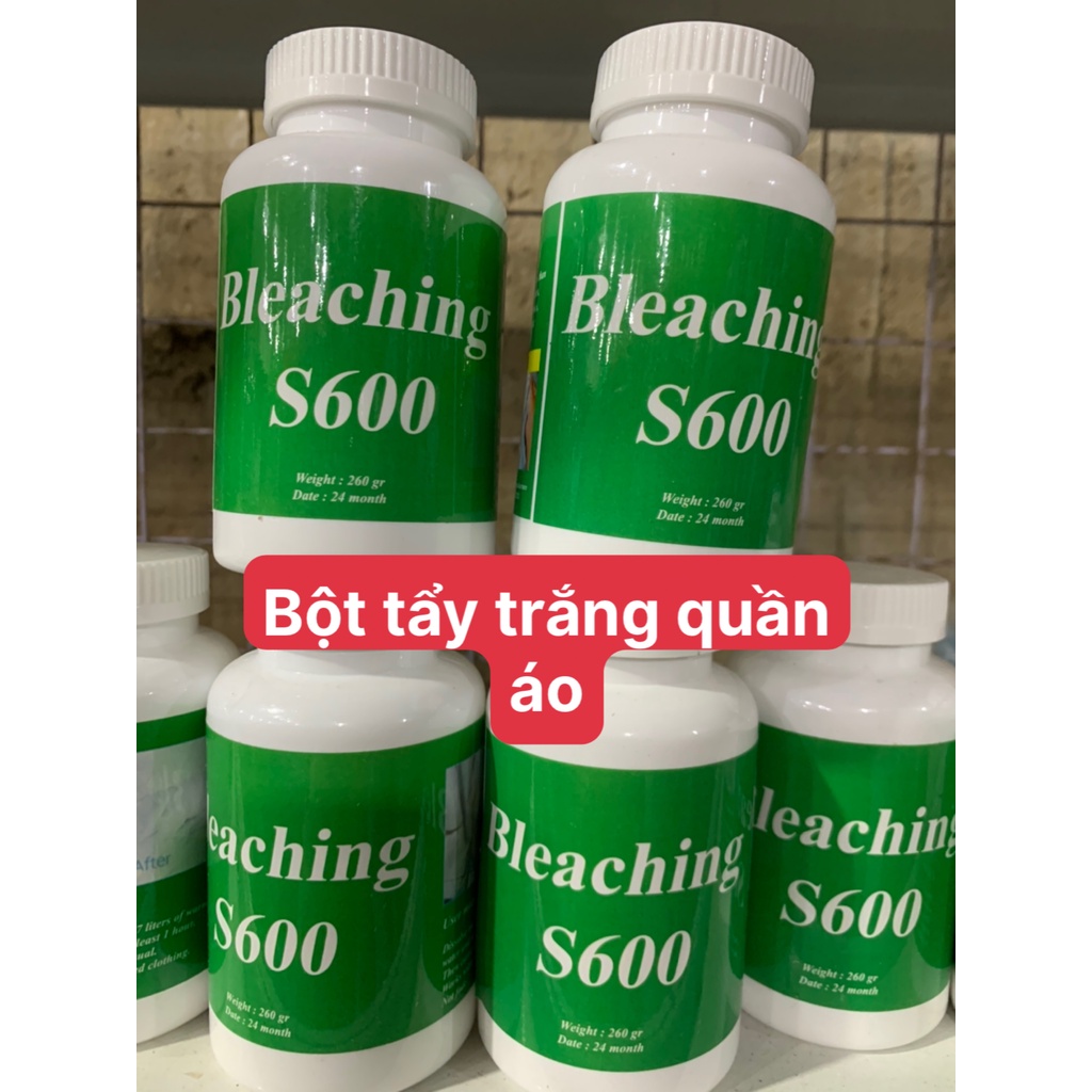 bột tẩy trắng quần áo thái lan S600 ( nhà phân phối độc quyền) (CÓ BÁN SỈ SỐ LƯỢNG)